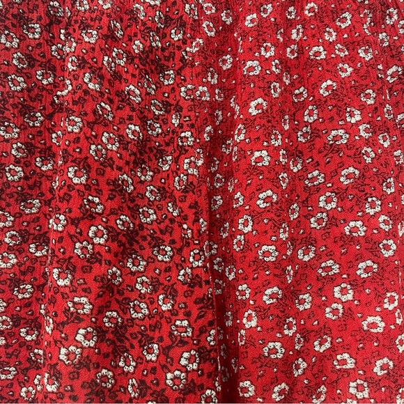 Fashion Fuse Red Boho Shorts Size Small - Picture 8 of 8